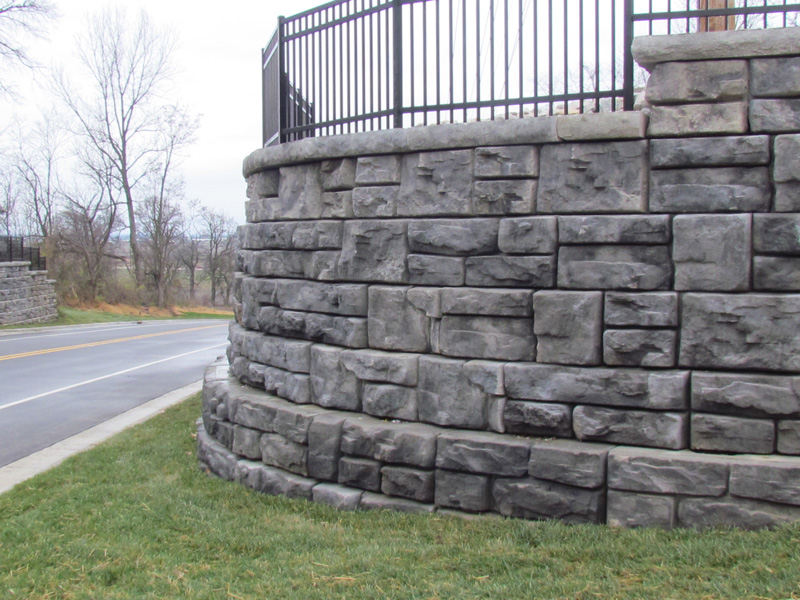 Redi-Rock Retaining Wall