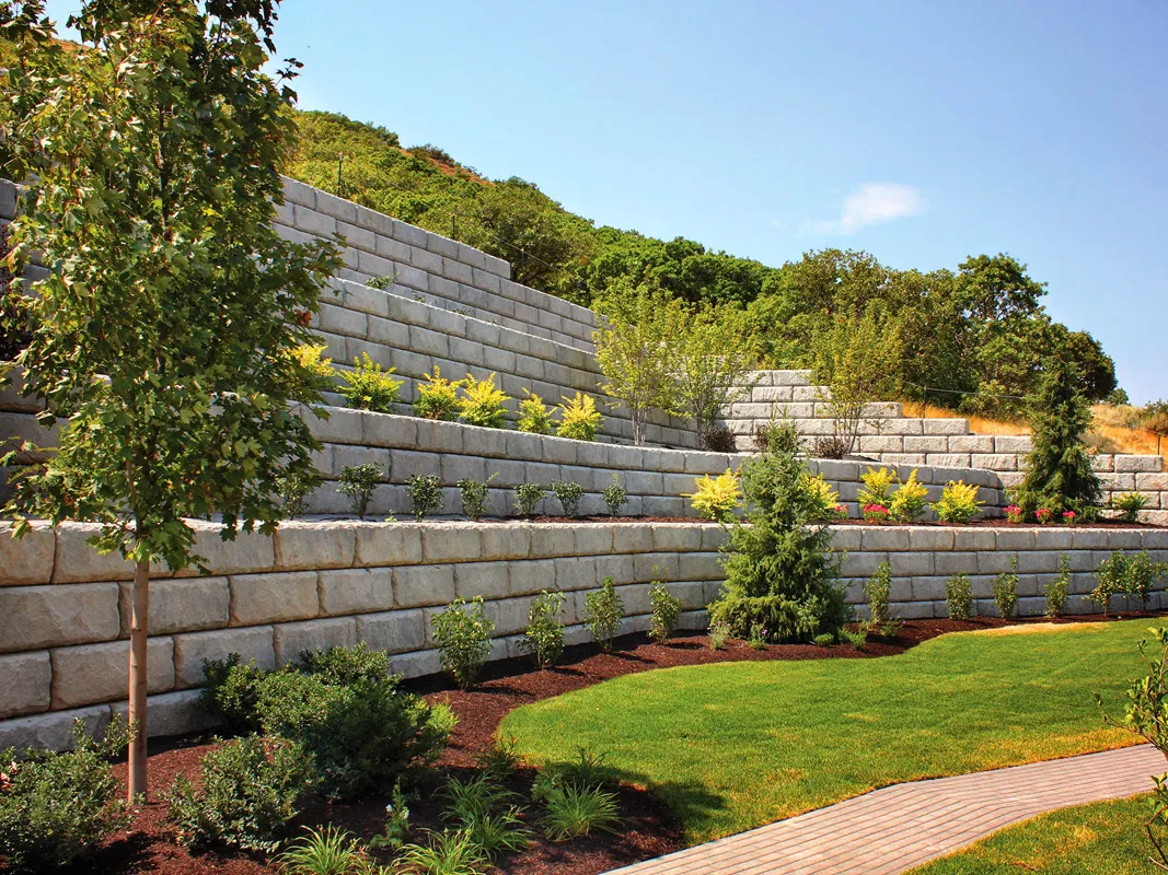 Redi-Rock Retaining wall system